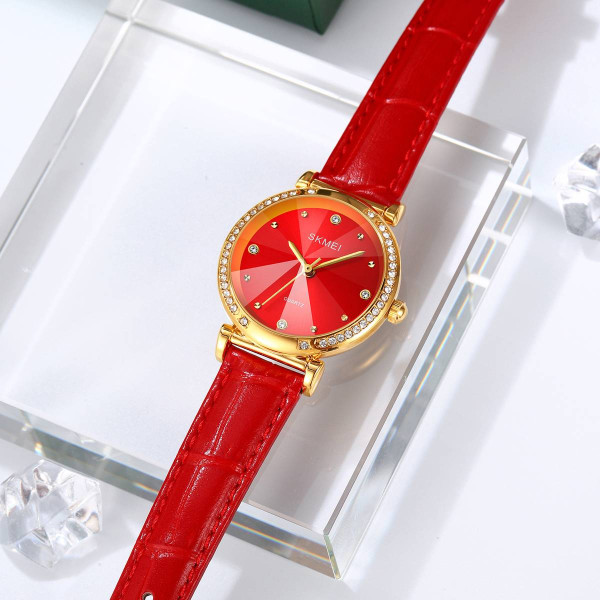 Женские часы Skmei 2072RD Red фото 5