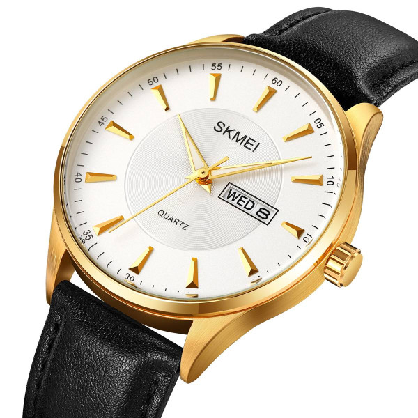 Чоловічий годинник Skmei 2075GDSI Gold-Silver фото 3