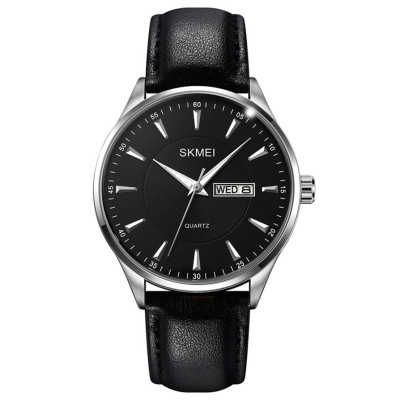 Чоловічий годинник Skmei 2075SIBK Silver-Black
