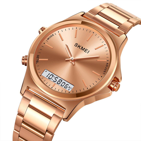 Женские часы Skmei 2120RGRG Rose Gold-Rose Gold фото 3