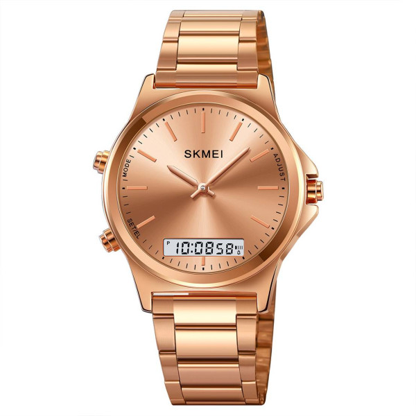 Жіночий годинник Skmei 2120RGRG Rose Gold-Rose Gold фото 1