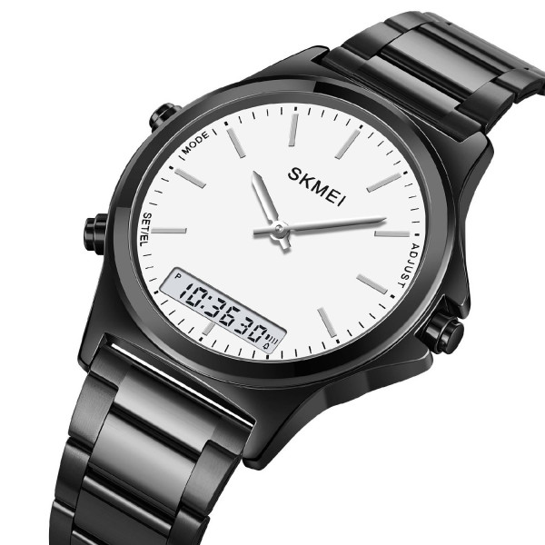 Мужские часы Skmei 2120BKWT Black-White фото 3