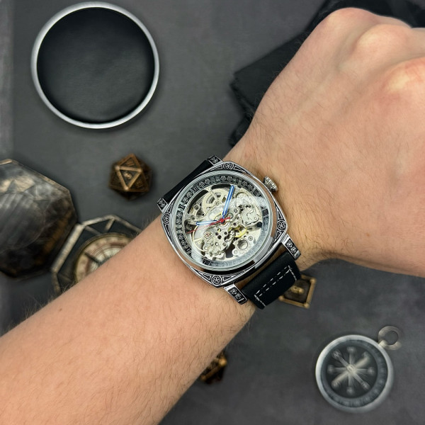 Чоловічий годинник Skmei 9271BK Black фото 3