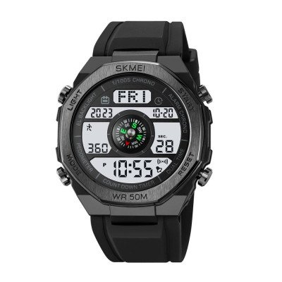 Skmei 2209BKWT Black-White  STOPPED