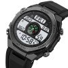 Чоловічий годинник Skmei 2209BKWT Black-White фото 3