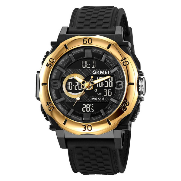 Мужские часы Skmei 2098GDBK Gold-Black фото 1