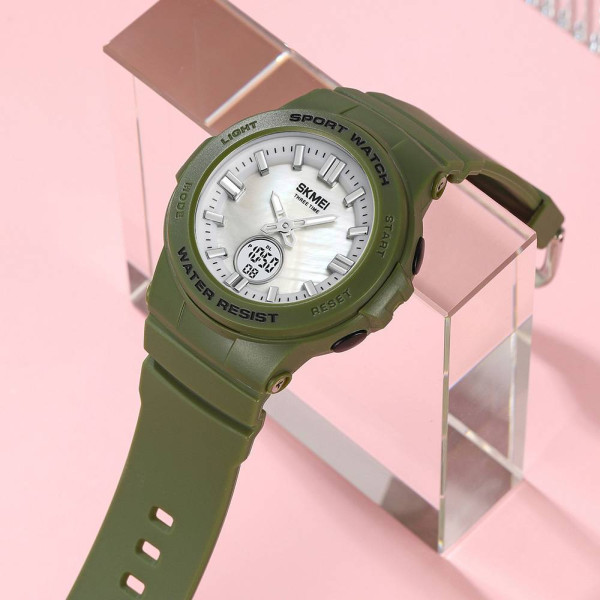 Мужские часы Skmei 2125AG Army green фото 5