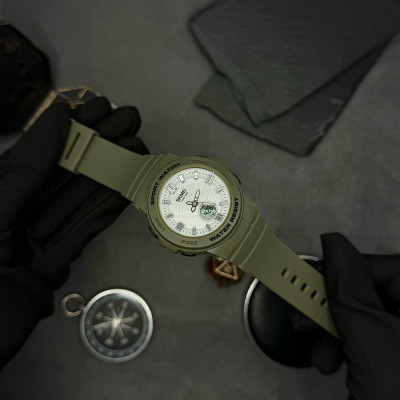 Женские часы Skmei 2125AG Army green