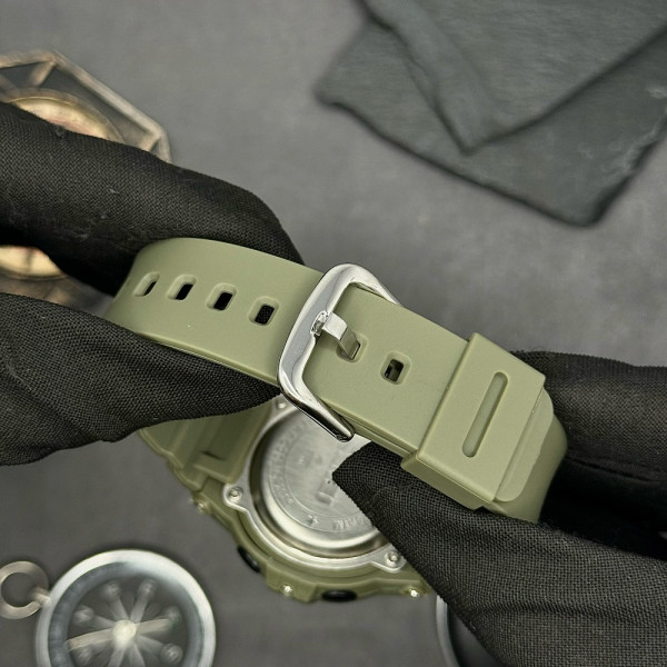Женские часы Skmei 2125AG Army green фото 8
