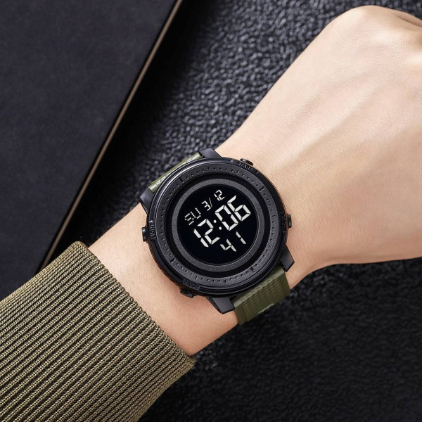 Мужские часы Skmei 2215AG Army green фото 4