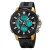Чоловічий годинник Skmei 2235BKGDWT Black-Gold-White фото 6