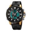 Чоловічий годинник Skmei 2235BKGDBK Black-Gold-Black фото 7