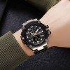 Чоловічий годинник Skmei 2119BKGD Black - Gold фото 4