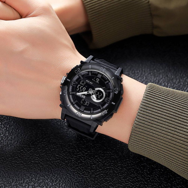 Чоловічий годинник Skmei 2098BKBK Black фото 5