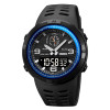 Мужские часы Skmei 1655BUBK Black-Blue фото 2
