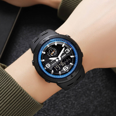 Skmei 1655BUBK Black-Blue SALE