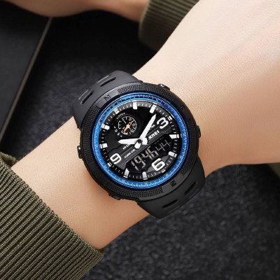 Skmei 1655BUBK Black-Blue SALE