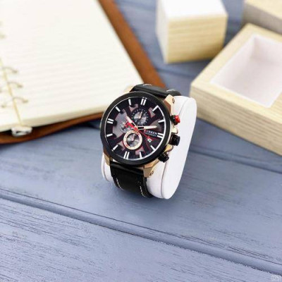 Curren 8346 Black-Cuprum