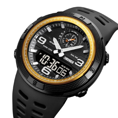 Чоловічий годинник Skmei 1655GDBK Gold-Black