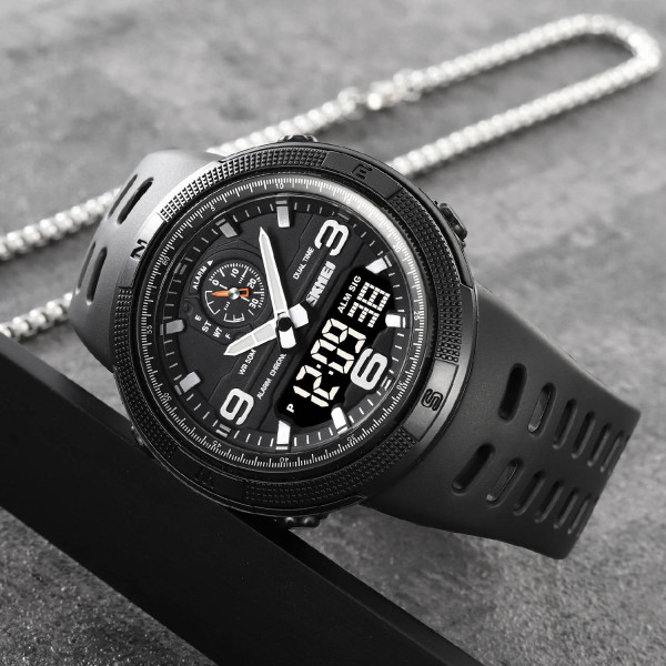 Мужские часы Skmei 1655BKBK Black фото 5