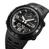 Чоловічий годинник Skmei 1655BKBK Black фото 3