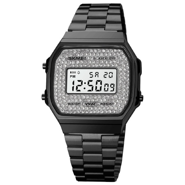 Женские часы Skmei 1808BK Black фото 1