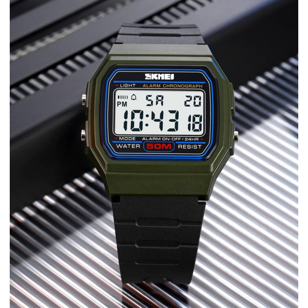 Мужские часы Skmei 2042AG Army Green фото 5