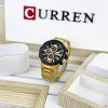 Чоловічий годинник Curren 8336 Gold-Black фото 4