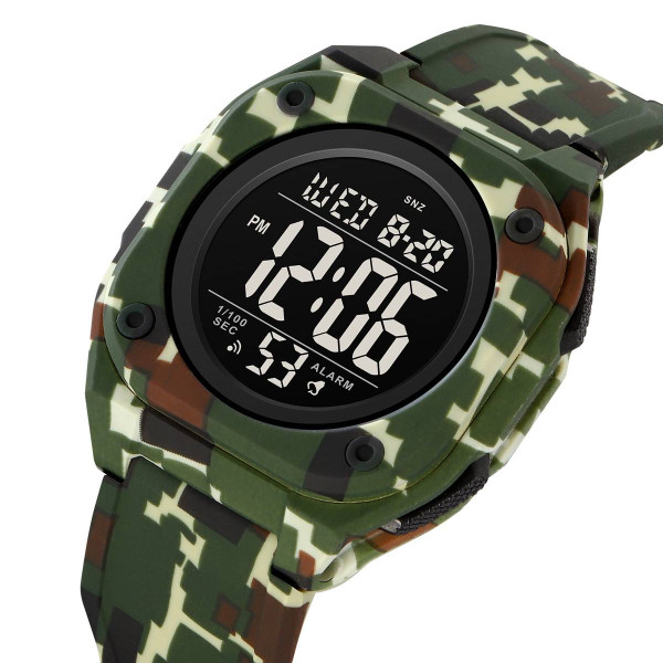 Мужские часы Skmei 2160CMGN Camo Green фото 3