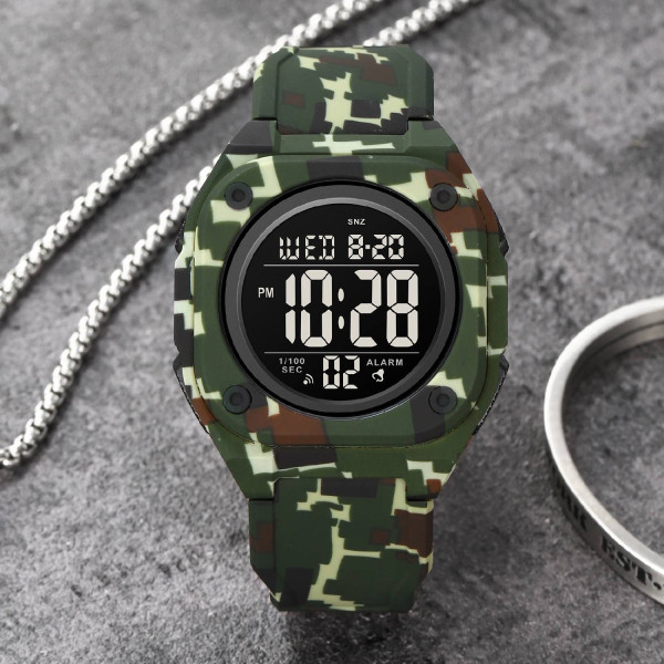 Мужские часы Skmei 2160CMGN Camo Green фото 4
