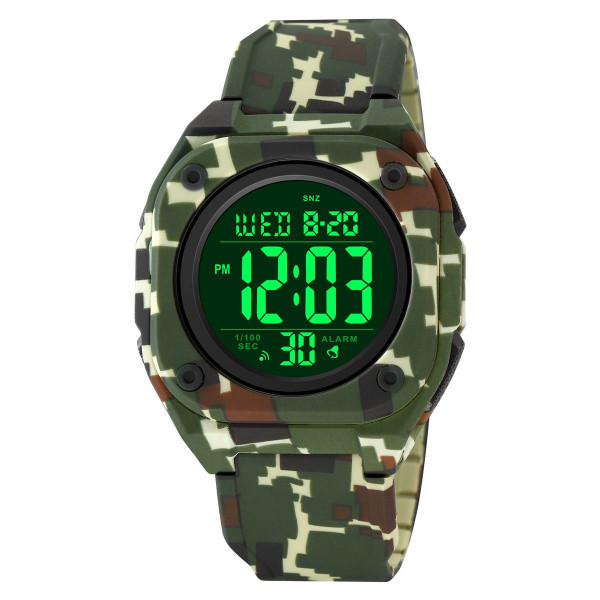 Мужские часы Skmei 2160CMGN Camo Green фото 5