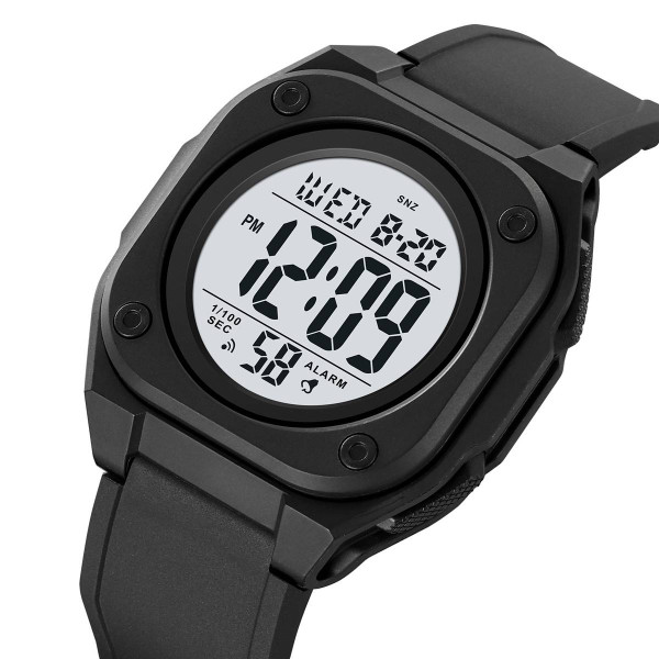 Мужские часы Skmei 2160BKWT Black-White фото 3