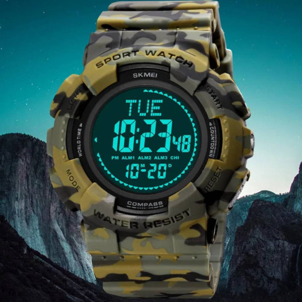 Мужские часы Skmei 2195CMGN Camo Green фото 4