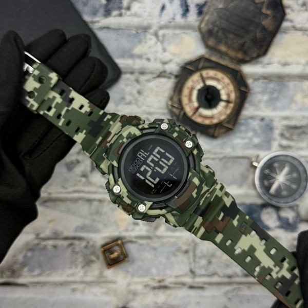 Мужские часы Skmei 2195CMGN Camo Green фото 4