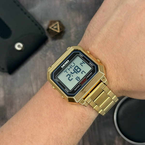 Мужские часы Skmei 2149GD Gold фото 3