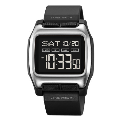 Skmei 2193SIBK Silver-Black