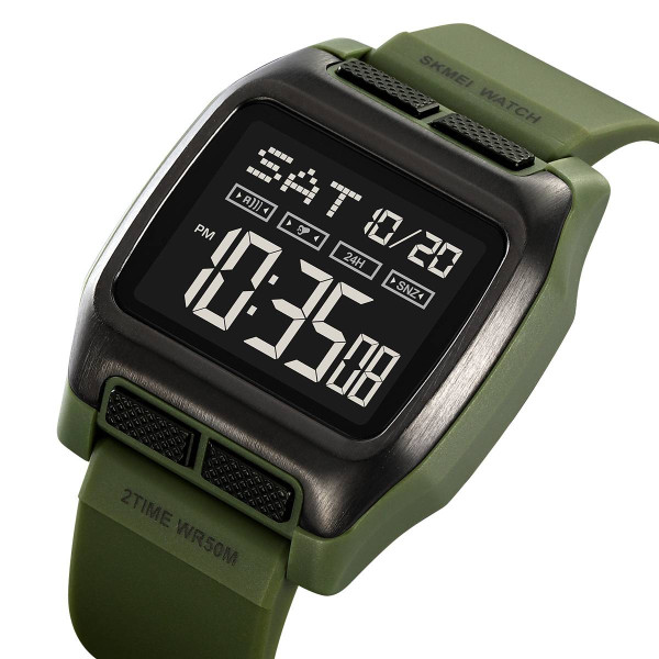 Мужские часы Skmei 2193AG Army Green фото 3