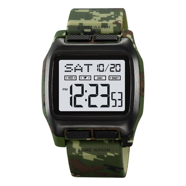 Мужские часы Skmei 2193CMGN Camo Green фото 1
