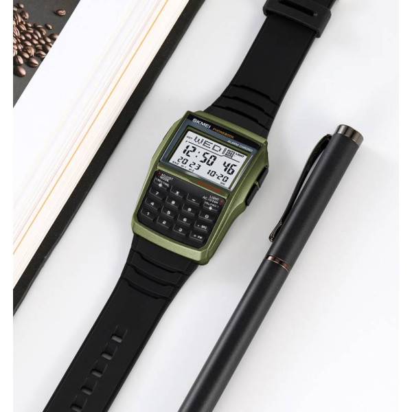 Мужские часы Skmei 2255AG Army Green фото 4