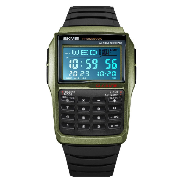 Мужские часы Skmei 2255AG Army Green фото 5