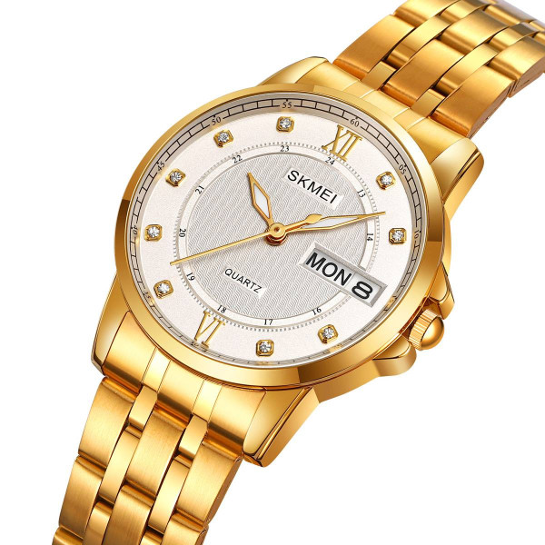 Женские часы Skmei 2085GDSI Gold-Silver фото 3