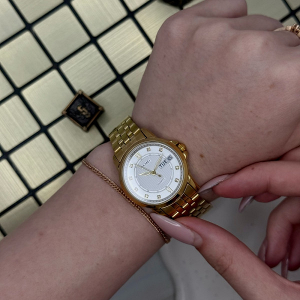 Женские часы Skmei 2085GDSI Gold-Silver фото 5