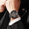 Чоловічий годинник Curren 8336 Black-Cuprum фото 3