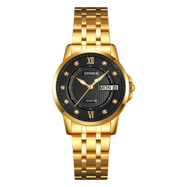 Женские часы Skmei 2085GDBK Gold-Black фото 1