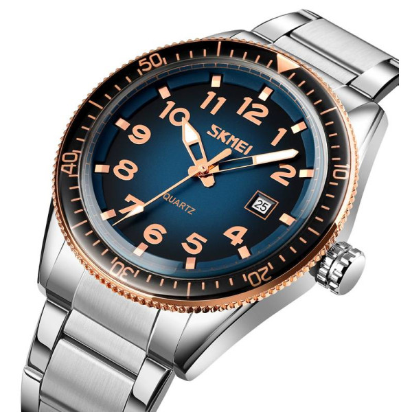 Мужские часы Skmei 9232SRGBU Rose Gold-Blue фото 3