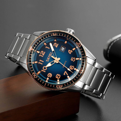 Skmei 9232SRGBU Rose Gold-Blue