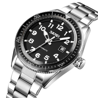 Skmei 9232SSIBK Silver/Black-steel strap