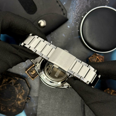 Мужские часы Skmei 9232SSIBK Silver/Black-steel strap