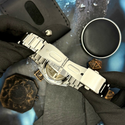 Чоловічий годинник Skmei 9232SSIBU Silver/blue-steel strap