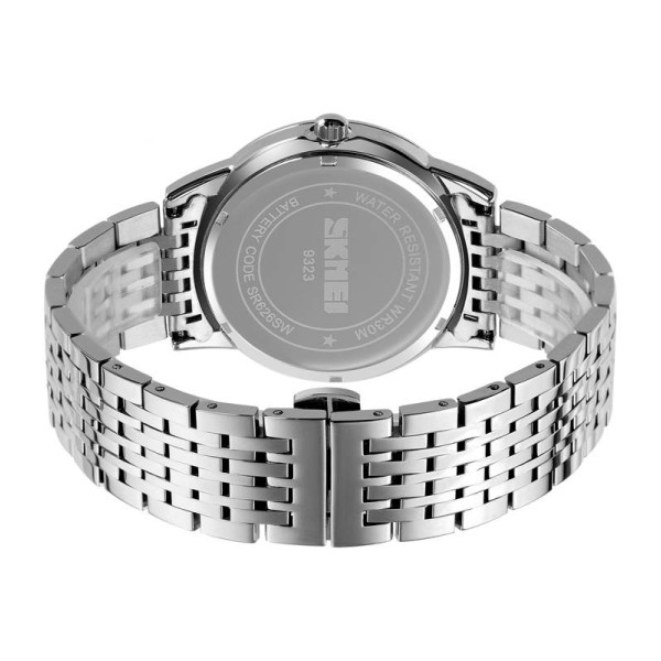 Жіночий годинник Skmei 9323SIBK Silver-Black фото 5